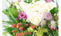 Image gros zoom - Barbotine, Bouquet champêtre| Entrefleuristes