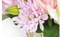Zoom Velour Rose, Composition de fleurs| Entrefleuristes