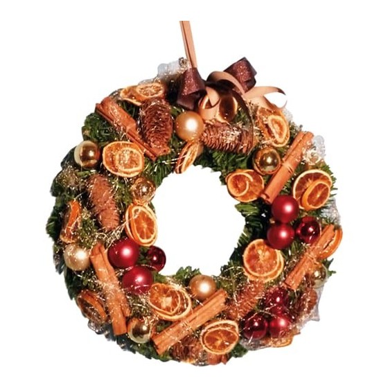 Image de la Couronne de Noël "13 desserts" | Entrefleuristes Image de la Couronne de Noël "13 desserts" | Entrefleuristes