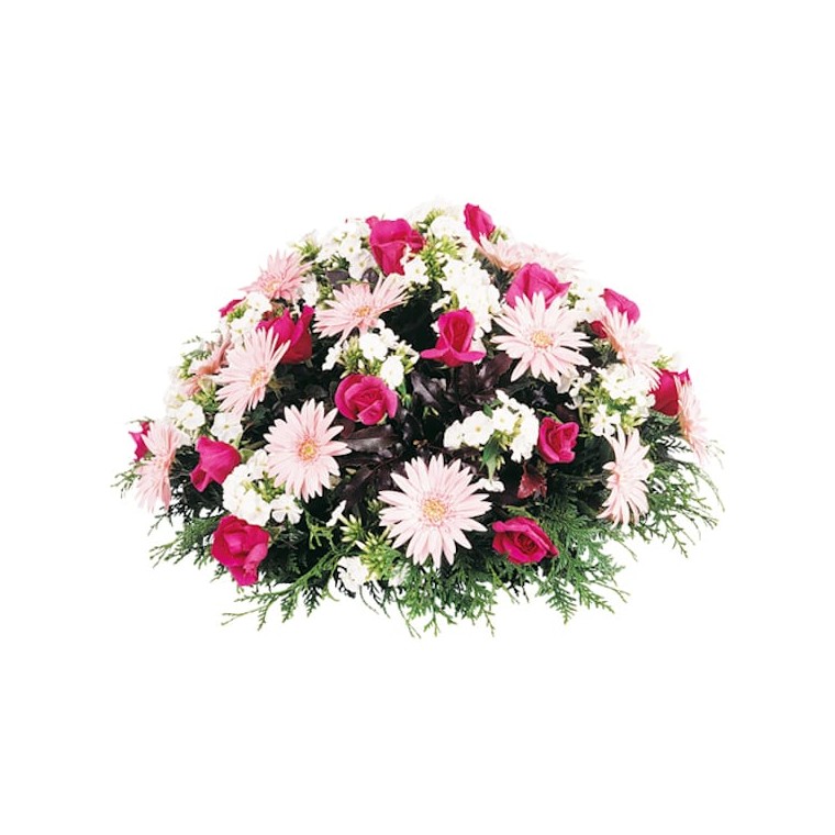 image de la Composition de fleurs deuil, Eternel  | Entrefleuristes