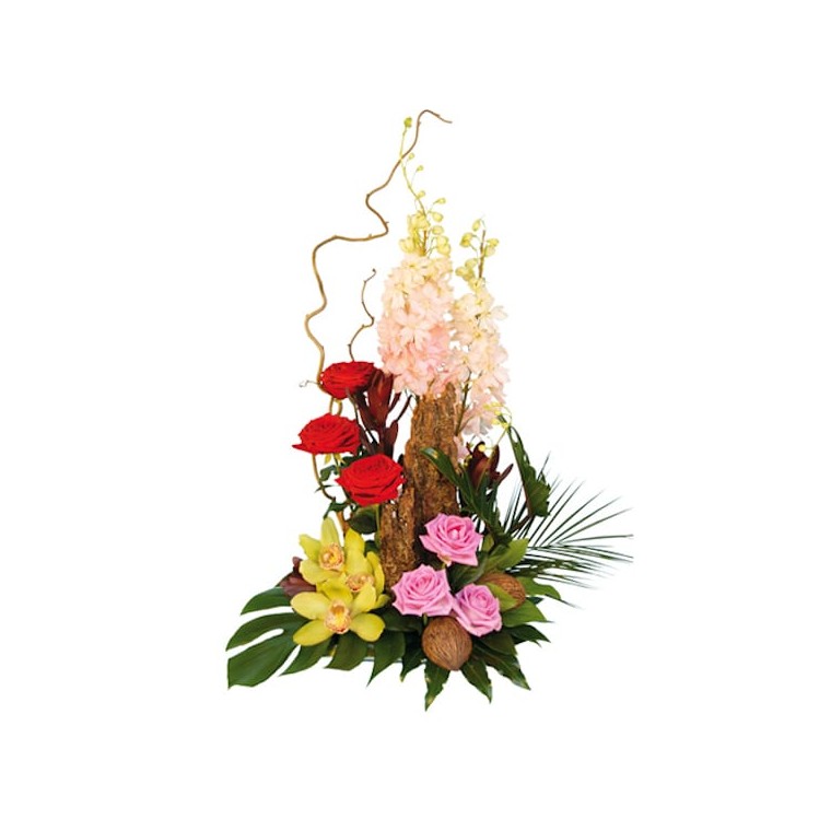 Image de la composition de fleurs Jade  | Entrefleuristes