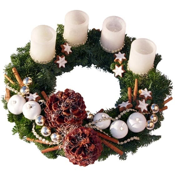 image de la Couronne de l'avant Des Fleurs à Megève | Entrefleuristes image de la Couronne de l'avant Des Fleurs à Megève | Entrefleuristes