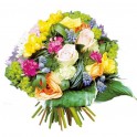  Image de couverture bouquet de fleurs multicolore Fougue | Entrefleuristes