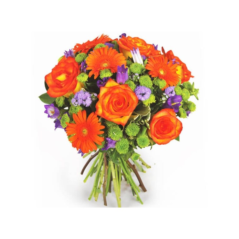 image du bouquet de fleurs majestueux | Entrefleuristes