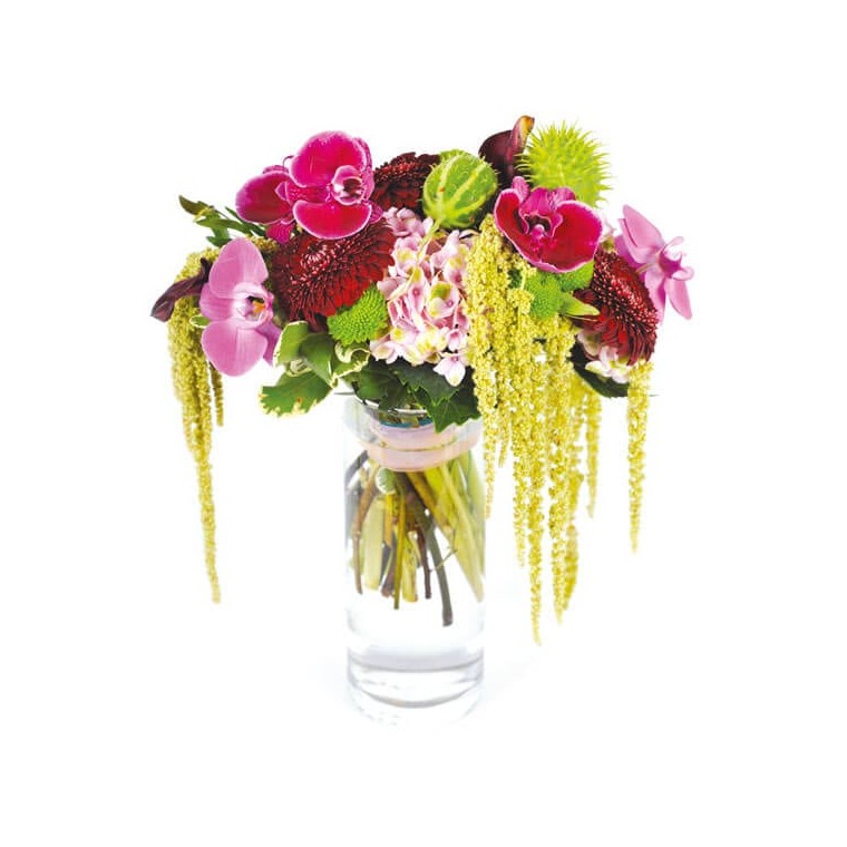  Image du bouquet de fleurs Caliente | Entrefleuristes