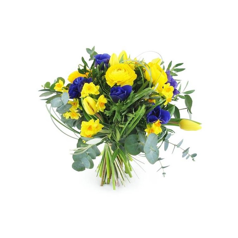 image de Celtique, bouquet de fleurs de saison - Entrefleuristes