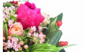 Zoom 2 image de Rose Pivoine, bouquet de fleurs - Entrefleuristes
