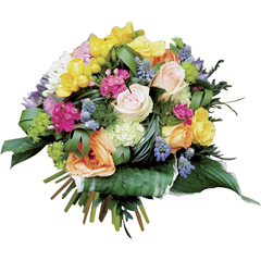 acheter composition de fleurs Bouquet de fleurs fougue