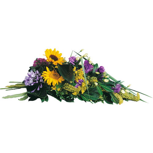 livraison gerbe fleurs pour  obsèques Soleil Eternel