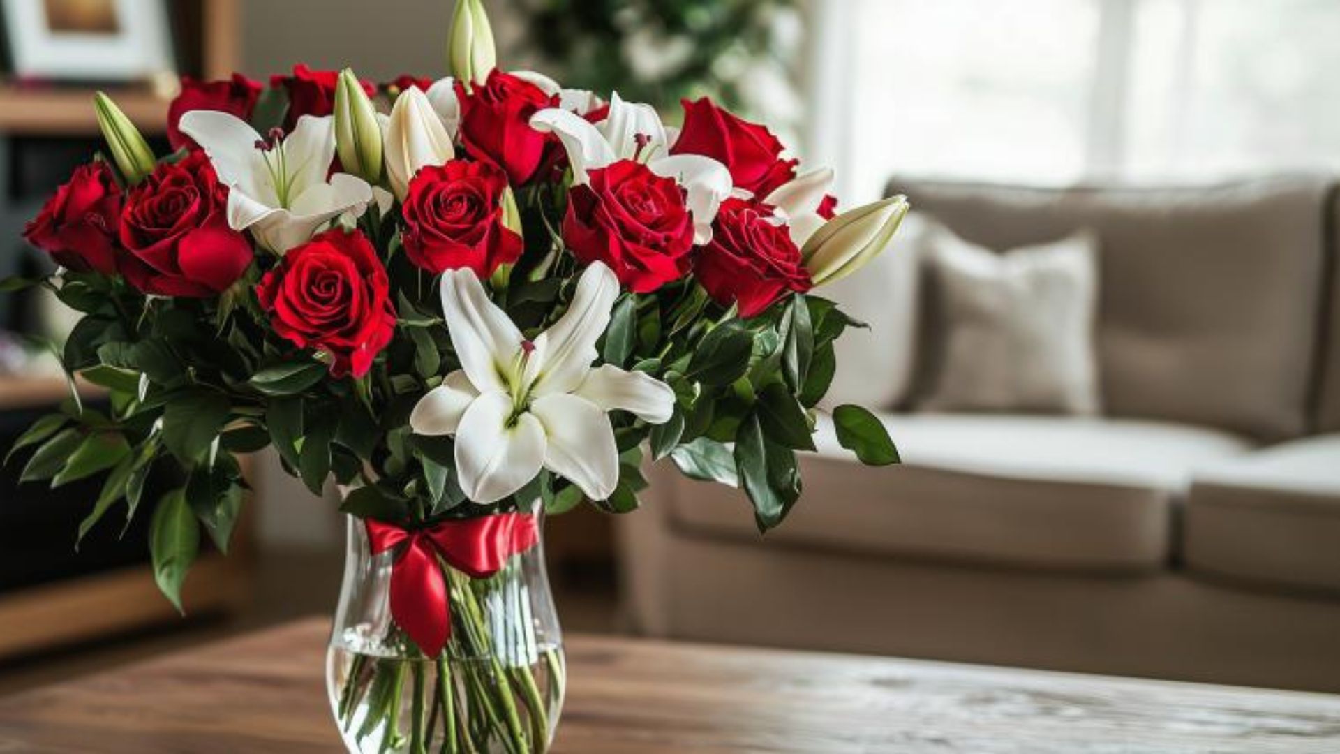 Livraison de fleurs fraîches par un fleuriste professionnel