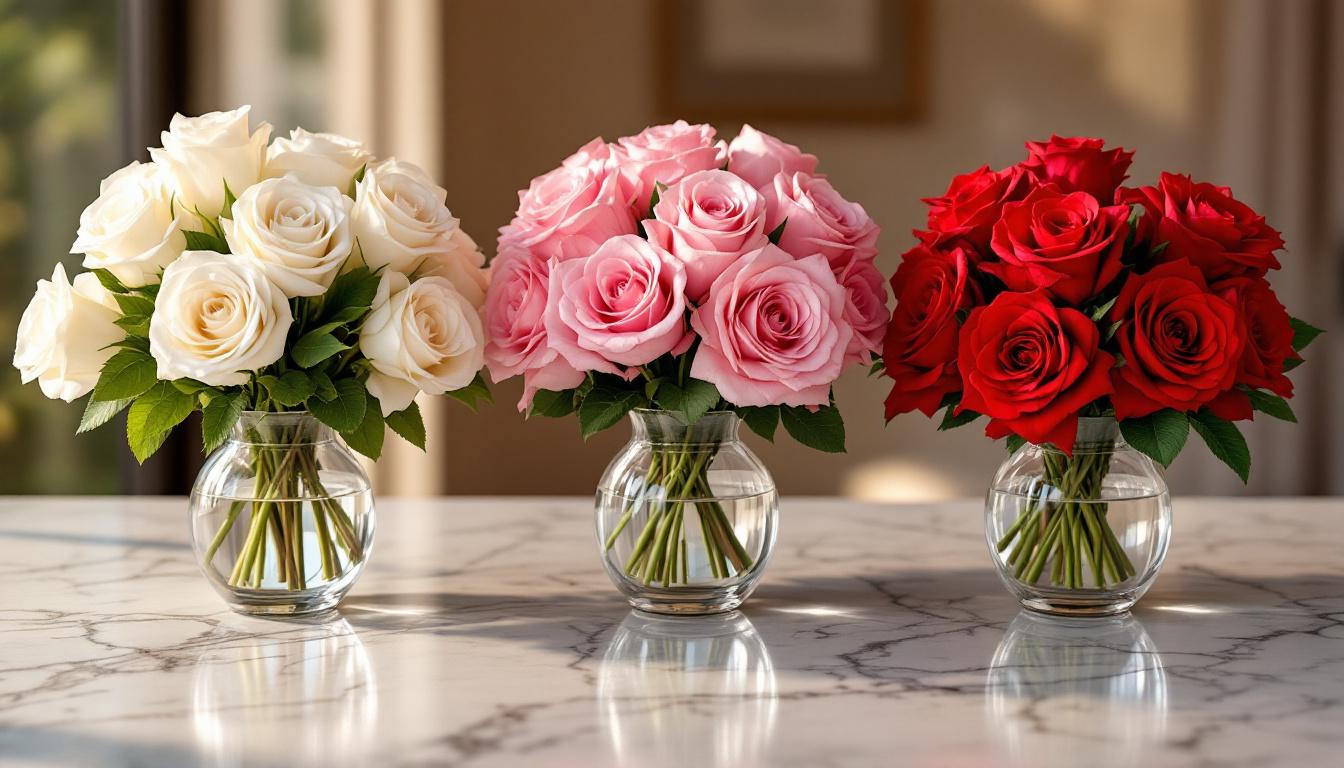 Symbolique des couleurs de fleurs de mariage