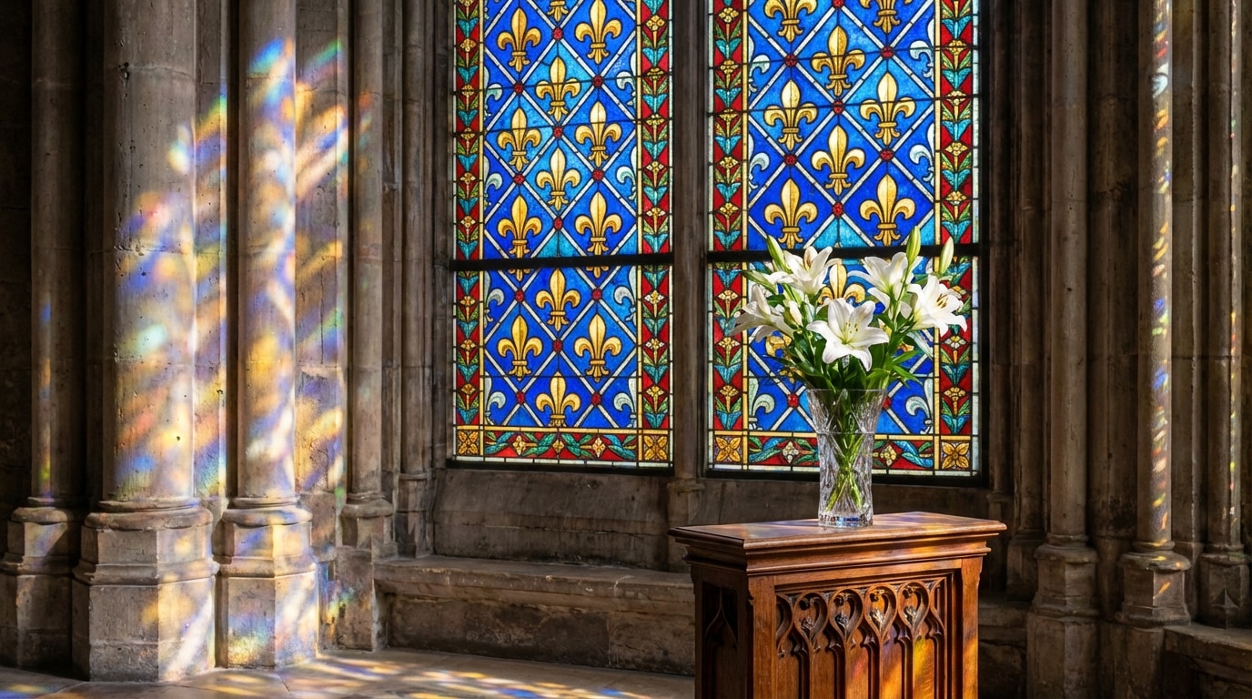 Symbolique spirituelle fleur de lys France