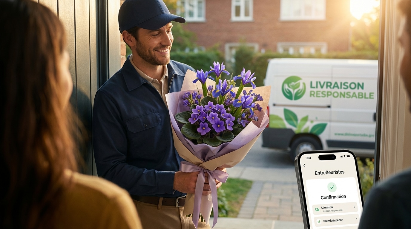Livraison fleurs solidaire artisan fleuriste février