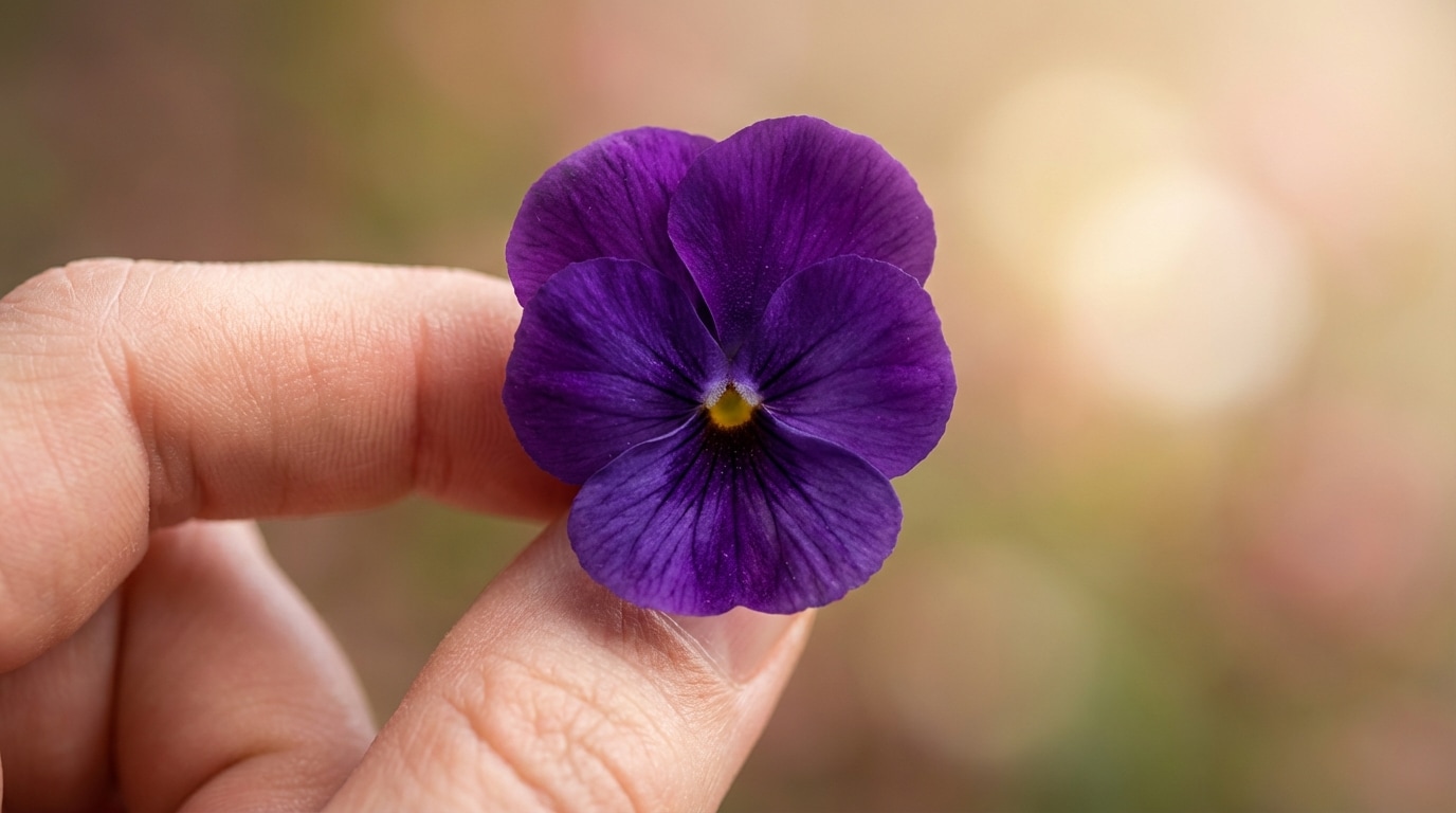 Violette symbolique amour modestie pudeur signification