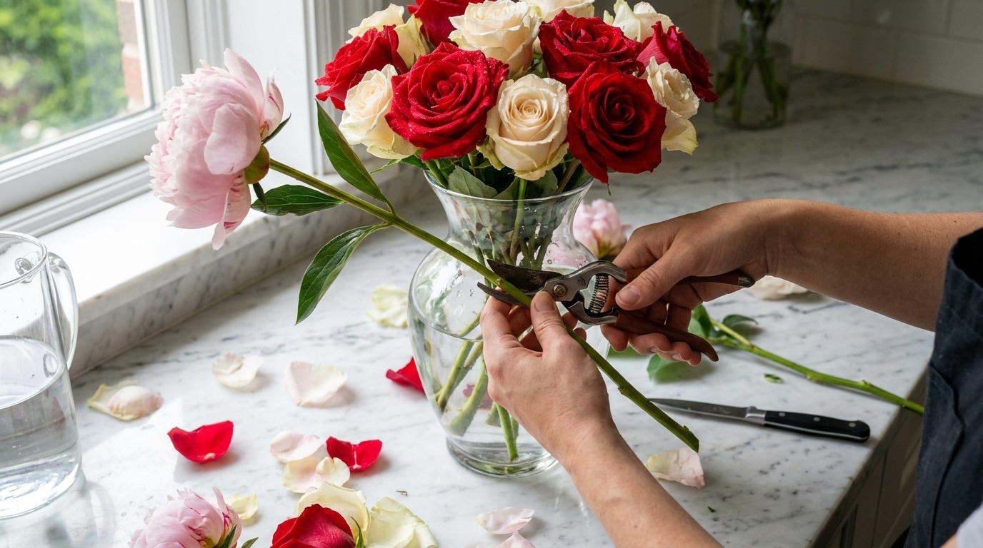 Conseils entretien fleurs juin vase durabilité