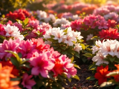Quand fleurissent les azalées : guide des périodes de floraison et conseils