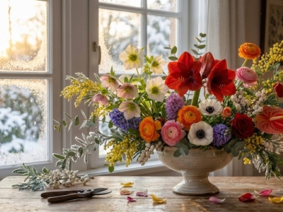 Top 10 des fleurs à offrir en janvier
