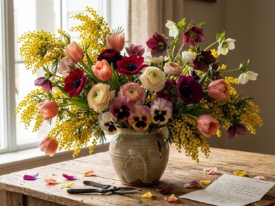 Top 10 des fleurs à offrir en février