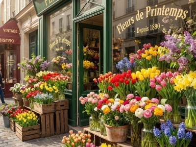 Top 5 des fleurs à offrir en avril